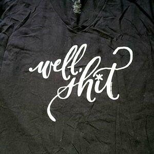 Graphic Tee Size 2XL Black